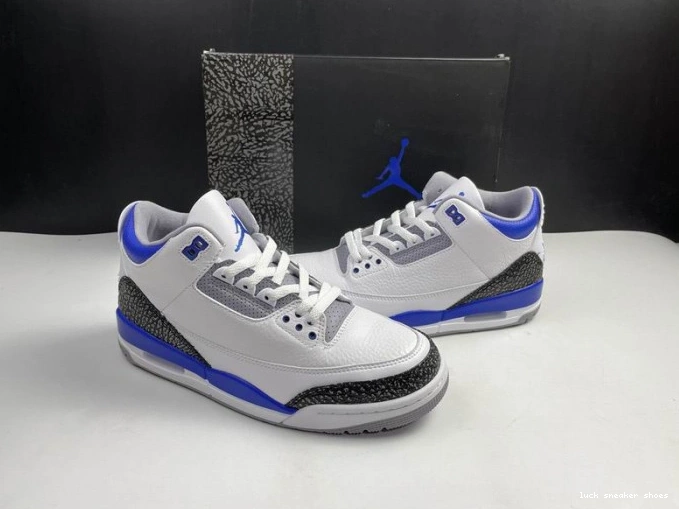 Rep LUCY Blue 3 Air Racer Jordan CT8532-145 0630